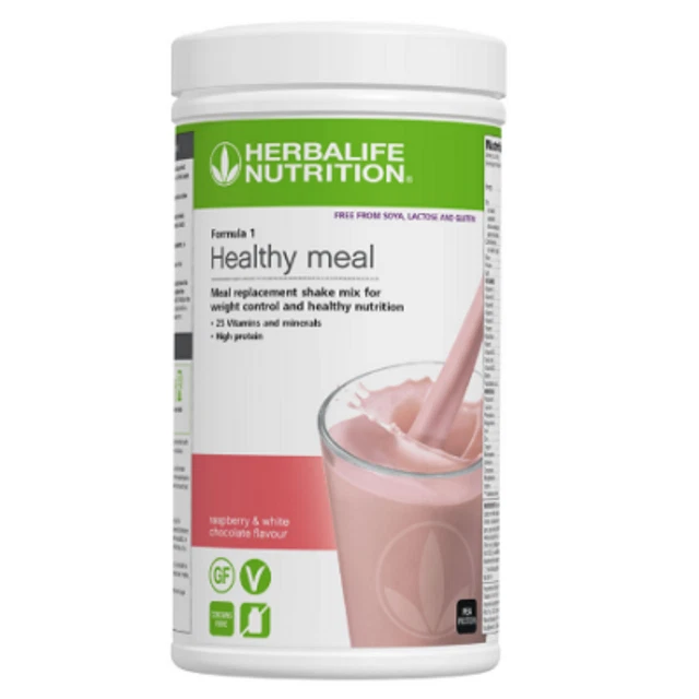 HERBALIFE ® | Fórmula 1 Batido Nutricional | Vainilla-Frambuesa y Chocolate Blanco