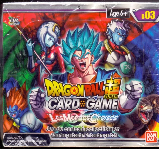 Dragon Ball Card Game 1 Boite De 24 Boosters Les Mondes Croises Fr