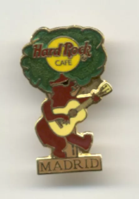 Hard Rock Cafe Madrid Bear Pin