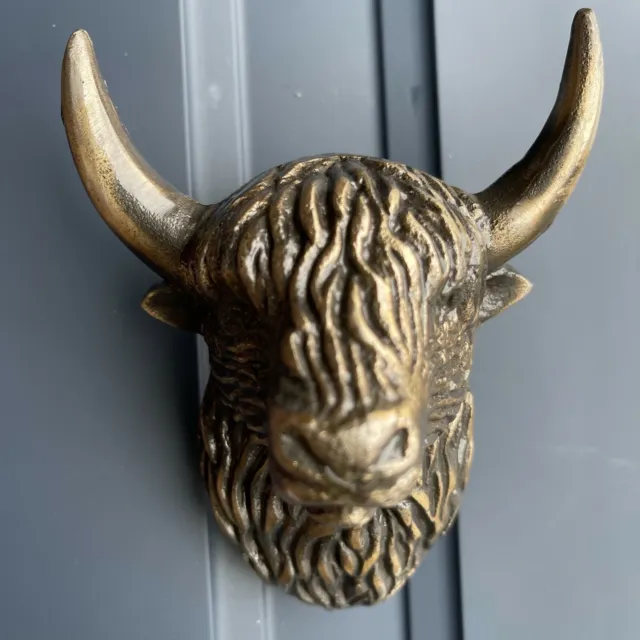 Highland Cow Door Knocker