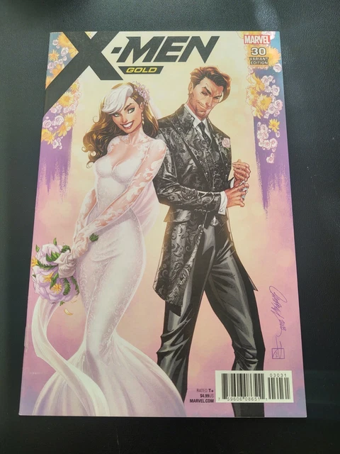 X-Men Gold #30 Rogue Gambit J Scott Campbell Variant Cover B 2018 Rare Marvel