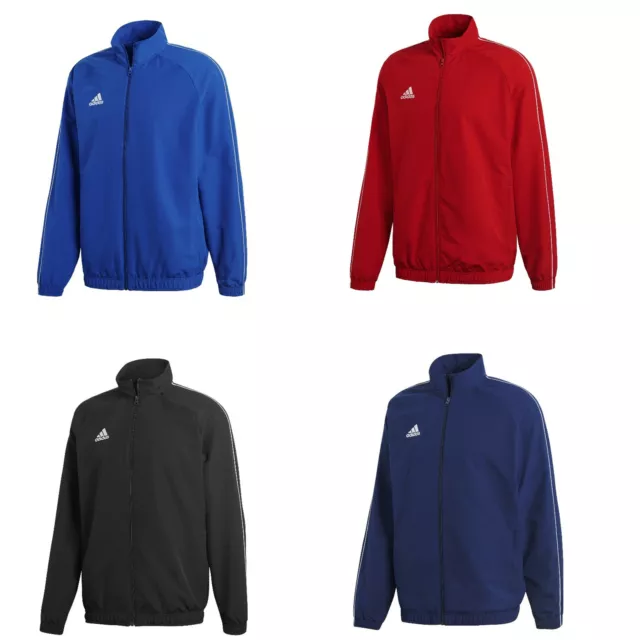 adidas Trainingsjacke Sportjacke Herren mit Mesh-Innenfutter RV Taschen