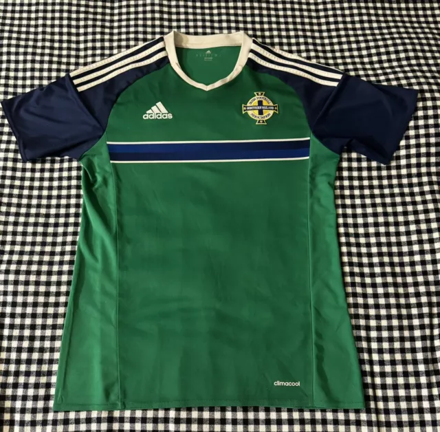 Adidas | Northern Ireland Home Football Shirt/Jersey Euro 2016 2017 Men’s Small