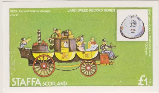 Classic Car Scotland Mint Unperforated