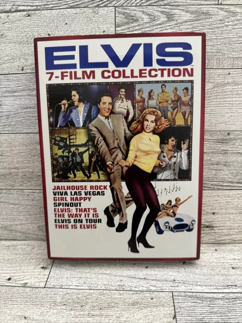 Elvis 7-Film Collection-Elvis Presley (NEW/SEALED DVD) Ships FREE W/ Slipcover