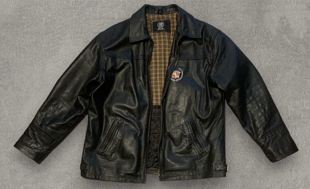 EXCLUSIVE BLACK CADILLAC Leather Jacket: Limited Edition 499/1000 $629.