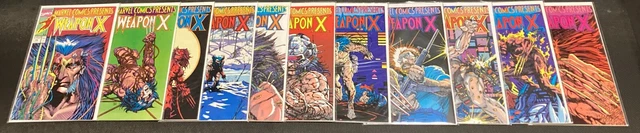 Marvel Comics Presents #74 75 76 77 78 79 80 81 82 83 84 Vf/Nm 9.0 Weapon X 1991