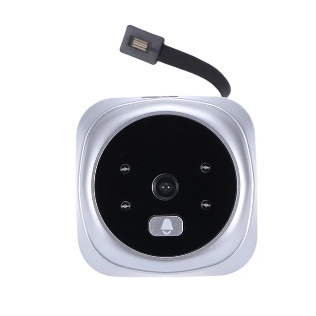 Visor de puerta digital de 2,4 pulgadas visor de mirador de 135 grados gran angular puerta orificio ocular