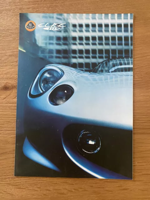 Lotus Elise (S1) 111S - Brochure