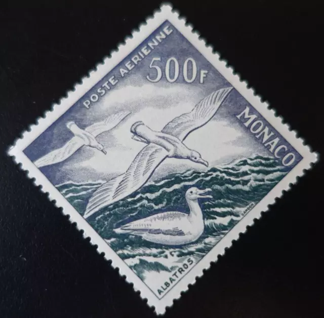 Signé Calves - Monaco Poste Aérienne Pa N°57 Neuf ** Luxe Mnh