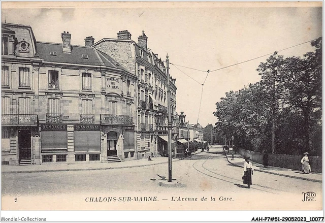 AAHP7-51-0547 - CHALON-SUR-MARNE - L'Avenue de la Gare