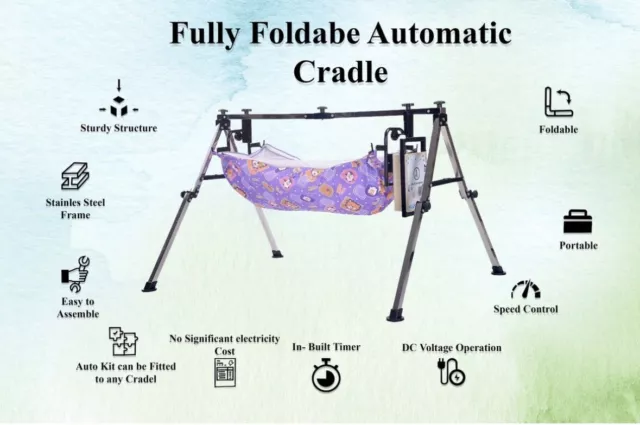 Automatic Premium Indian style ghodiyu HEAVY Duty Steel Structure Kit*