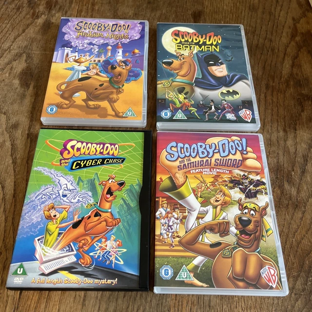 SCOOBY-DOO DVD BUNDLE- Meets batman, Arabian Nights, Cyber Chase
