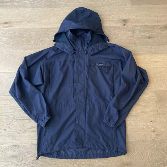 Paramo Jacket Mens XS Windproof Blue Nikwax Hooded