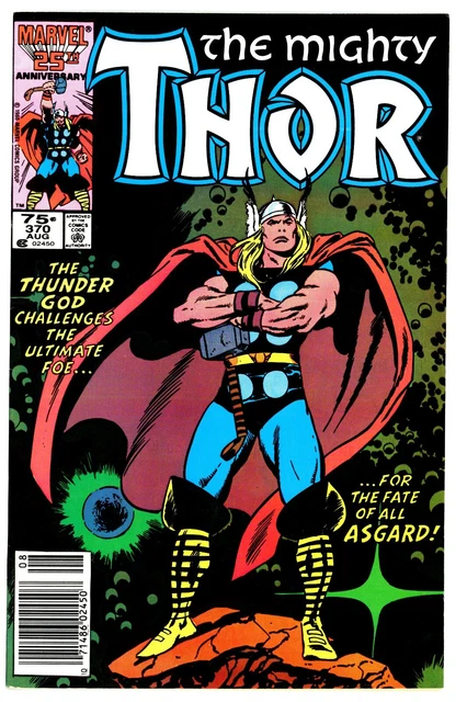 The Mighty Thor #370 Thunder God Challenges the Ultimate FOE!. Marvel Newsstand