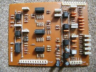 Wersi Wersi Helios organ GA1 Circuit Board   plus 5 AG2 and 1 AG3 boards 