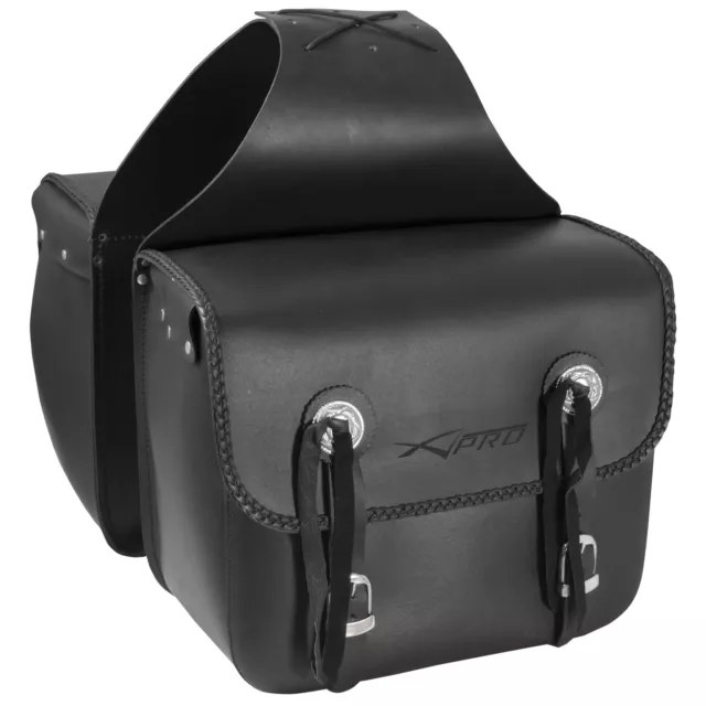 Borse Laterale Rigida Sotto Sella Custom Borsoni Saddle bag Nero