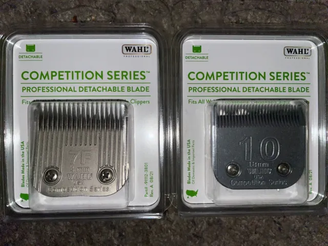 -BRAND NEW- Wahl Competition Series Professional Detachable Blades 7F and 10