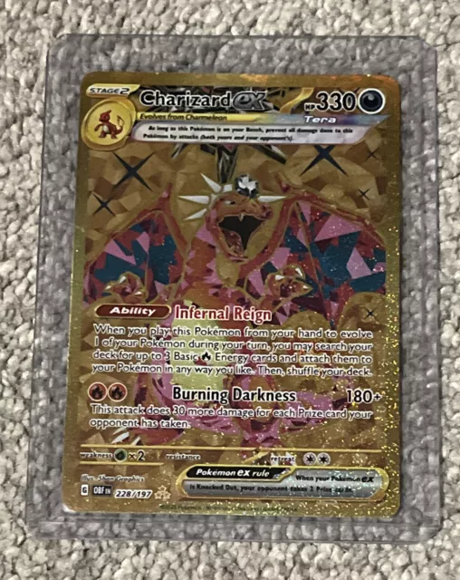 Pokmon: Charizard EX 228/197 Obsidian Flames 海外 即決-