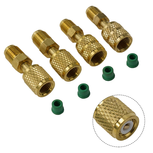 Male Flare R410a Adapter Quick Couplers Connector Replacement Repairing