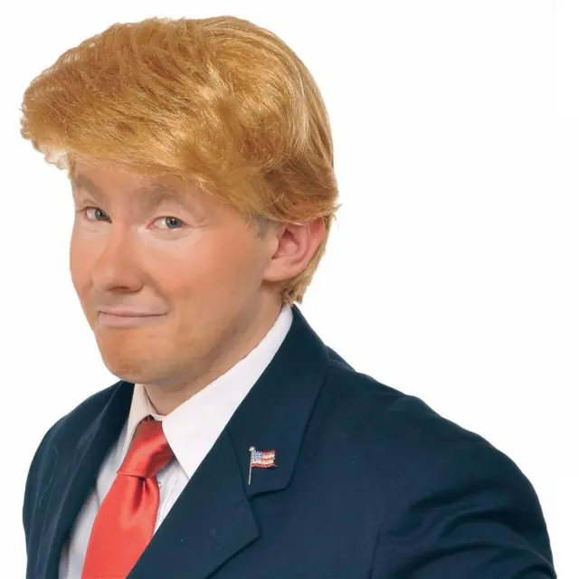 Mr.Billionaire (Donald Trump) Kostüm Perücke für Erwachsene