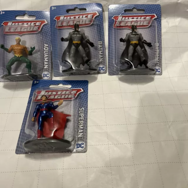 Justice league 5 Pcs Cake Toppers Figurine Batman  Aquaman  Superman