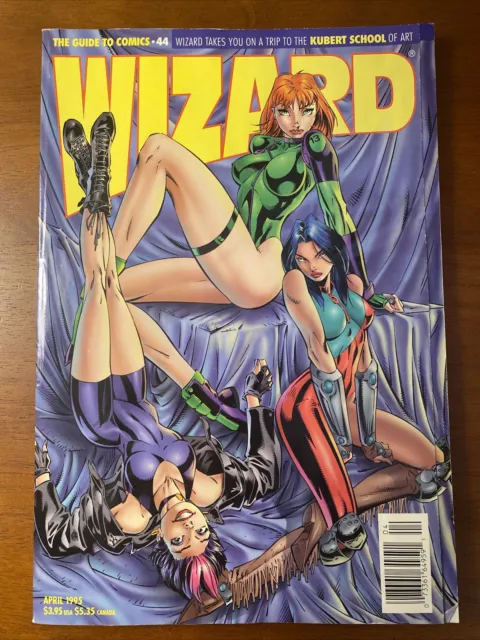 Wizard the Guide to Comics # 44 April 1995