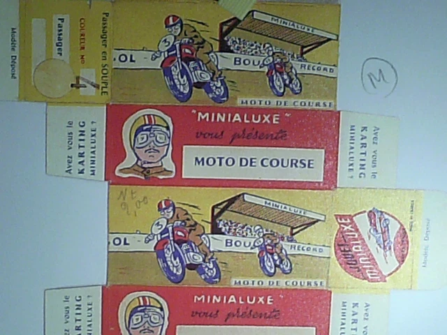 Replique Boite Minialuxe Moto De Course 1959