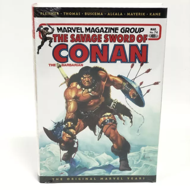 Savage Sword of Conan Original Marvel Years Omnibus Vol 6 DM Var New HC Sealed