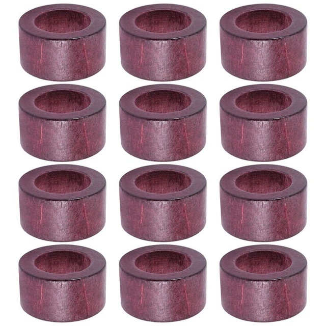 Inzopo 50Pcs Paper Nacré Découpé Porte-Serviettes Bagues