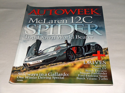 Trend Moteur Trend Juin 2012 Voiture Camion Revue 730HP Fastest Ferrari Mclaren MP4 