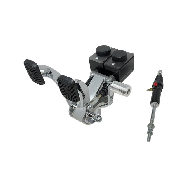 Jamar 7/8in Hydraulic Pedal Assembly w/Roller Throttle Pedal - JBP5000TX78