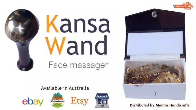 Kansa Wand Face Massager (Small)  + Face Oil -  Sale ! Sale !