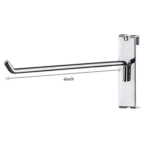 Polmart 4" Heavy Duty Gridwall Panel Hooks - Pack of 96 4-inch