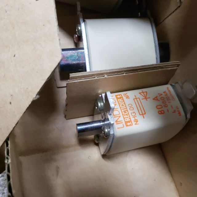 Neuf Lindner Rectificateur Recticur Fusible # Nhg 00 Ar / 80A/660V/80NH00AR-6 2