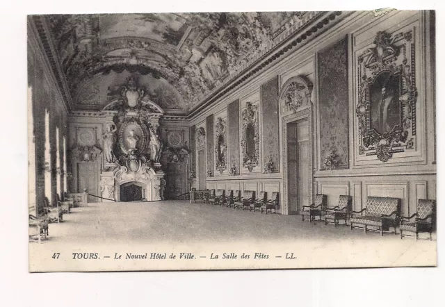 tours  le nouvel hôtel de ville  la salle des fêtes