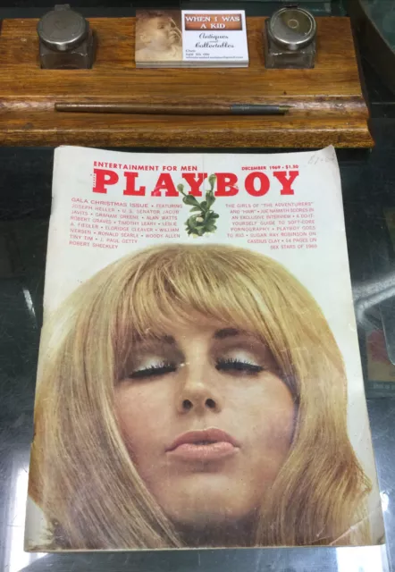 Vintage Playboy Magazine Us Edition Dec 77 John Denver Biggest Xmas