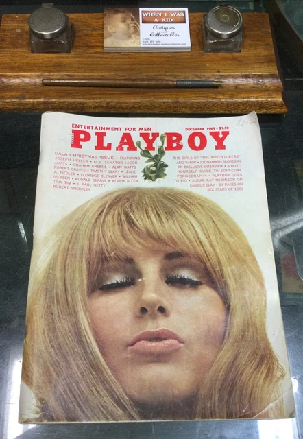 VINTAGE DECEMBER 1969 Playboy Magazine $22.95 - PicClick AU