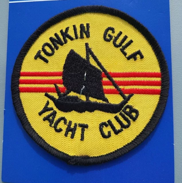 Original Vietnam War period Tonkin Gulf Yacht Club US Seventh Fleet Large Patch