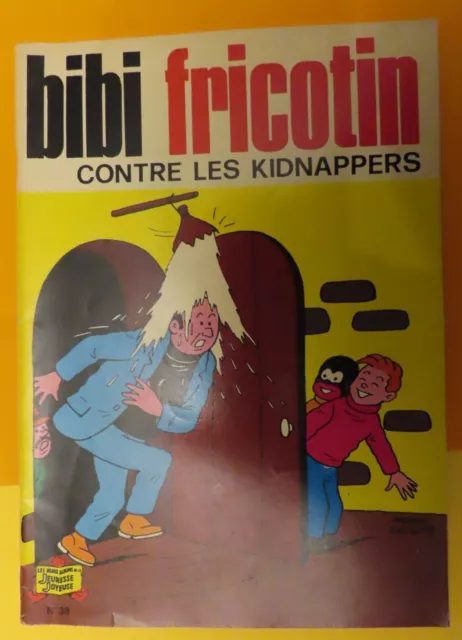 BIBI FRICOTIN  N°38 Contre les kidnappers - BD de 1981