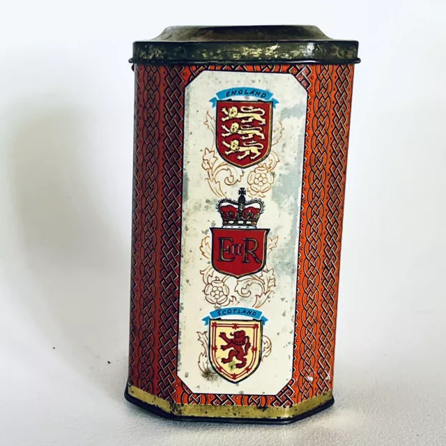 British Royals ROWNTREE YORK QUEEN ELIZABETH Coronation Souvenir Tin 1953 3