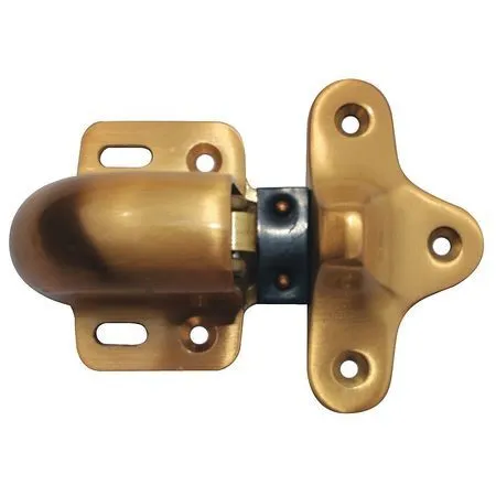 Zoro Select 33J789 Automatic Door Holder/Stop,Satin Bronze