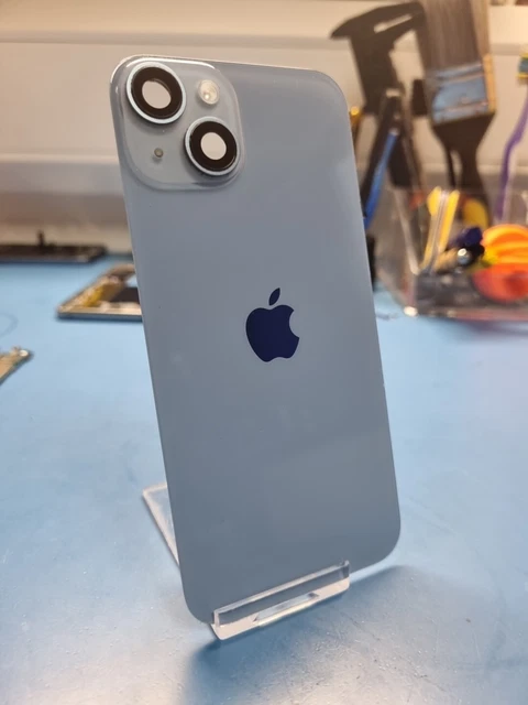 Apple iPhone 14 Genuine Rear Back Glass 100% Original Parts - Blue A/B