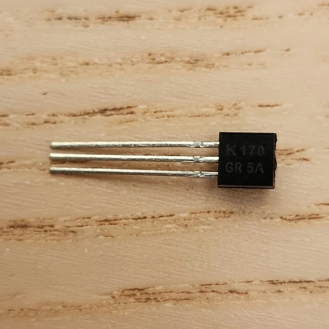 Transistor 2SK170GR - Involucro: TO92 Marca: Toshiba Transistor 2SK170GR - Involucro: TO92 Marca: Toshiba