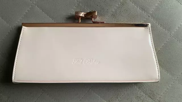 Ted Baker - Rare Pink Leather Clutch/Purse