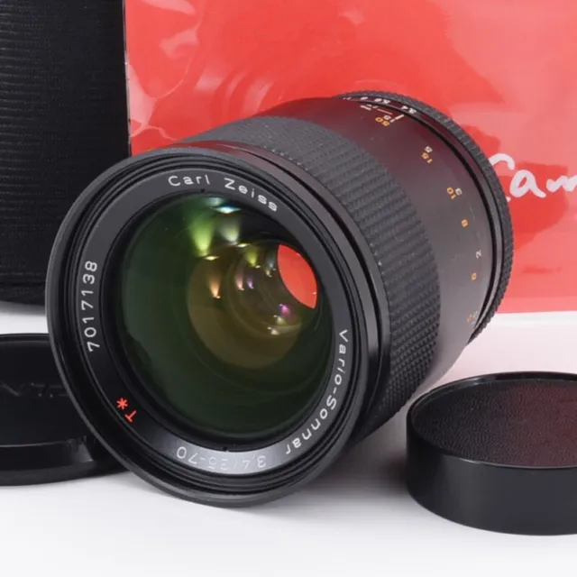 [Near MINT] Contax Carl Zeiss Vario-Sonnar 35-70mm f/3.4 MMJ Lens C/Y From JAPAN