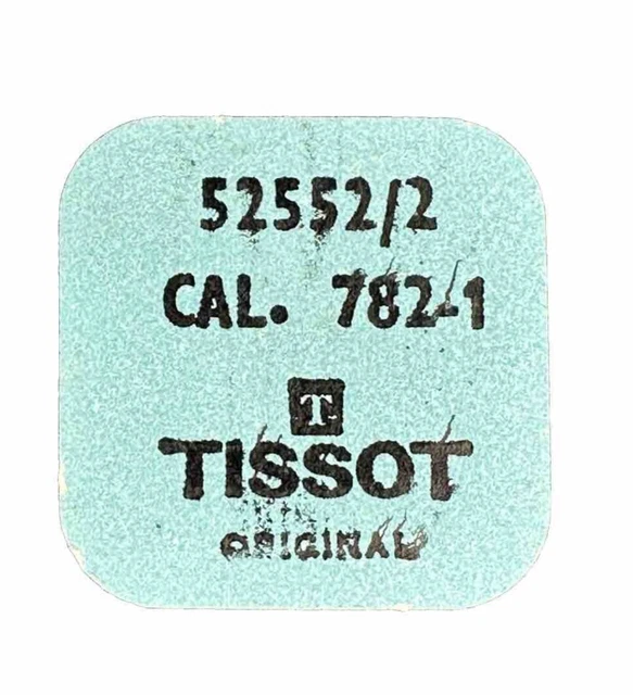 TISSOT 782/1-52552/2 POUR Pièces Du de Rechange (5 Pièces) EUR 15,00 ...