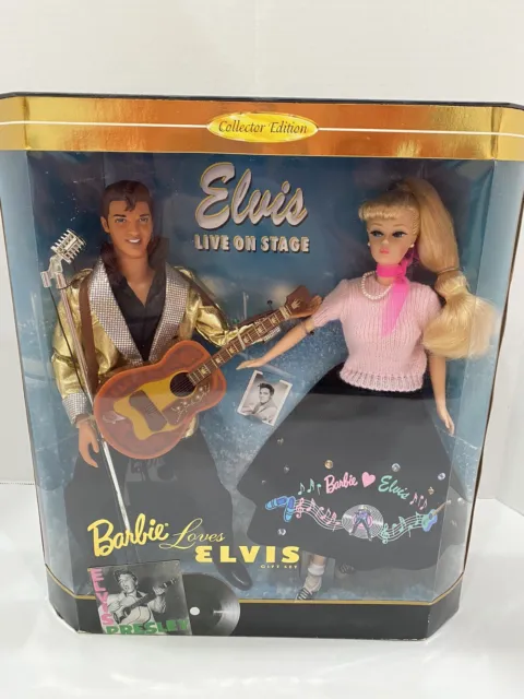 Vintage Barbie Loves Elvis Collector Edition Mattel # 17450 New in Box 1996