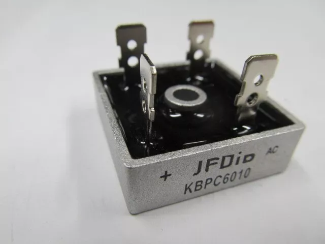 60 amp 1000 volts Full Wave Bridge Rectifier. KBPC6010 For converting AC to DC 