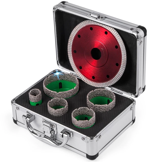 M14 Diamantbohrkrone Fliesenbohrer Diamantbohrer 22-65 mm für Winkelschleifer
